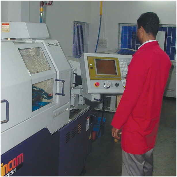 CNC sliding head turning machine – CITIZEN L-20