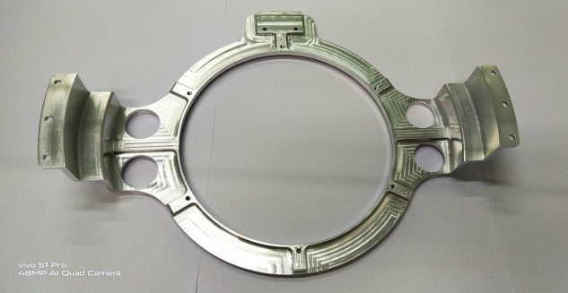 Precision machined component for aerospace applications