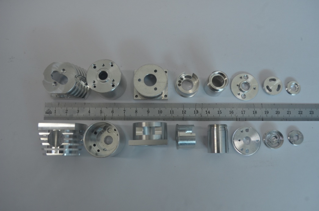 Swiss turned and milled parts