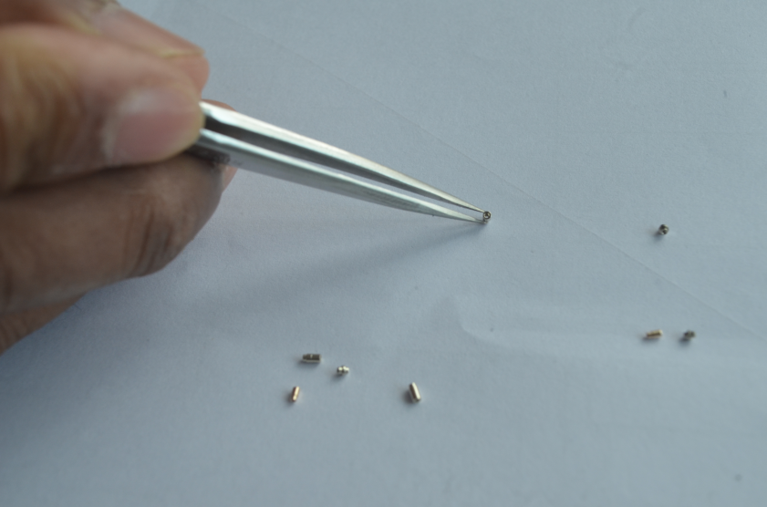 Miniature watch movement components